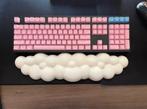 Clavier Akko + touches personnalisées, Enlèvement ou Envoi, Comme neuf, Touches multimédia, Qwerty