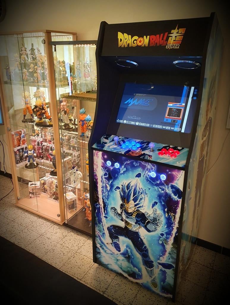 Borne arcade 10000 jeux thème Dragon Ball super, Consoles de jeu & Jeux vidéo, Consoles de jeu | Autre, Enlèvement