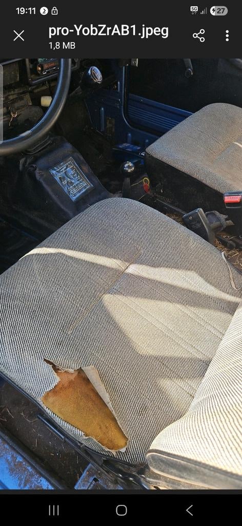 Gezocht suzuki sj410 bestuurdersstoel, Ophalen, Suzuki