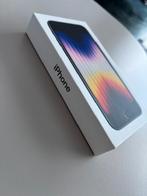 Nieuwe iPhone SE 2022 sealed + hoes en PanzerGlass, Telecommunicatie, Mobiele telefoons | Apple iPhone, Zwart, Nieuw, Ophalen of Verzenden