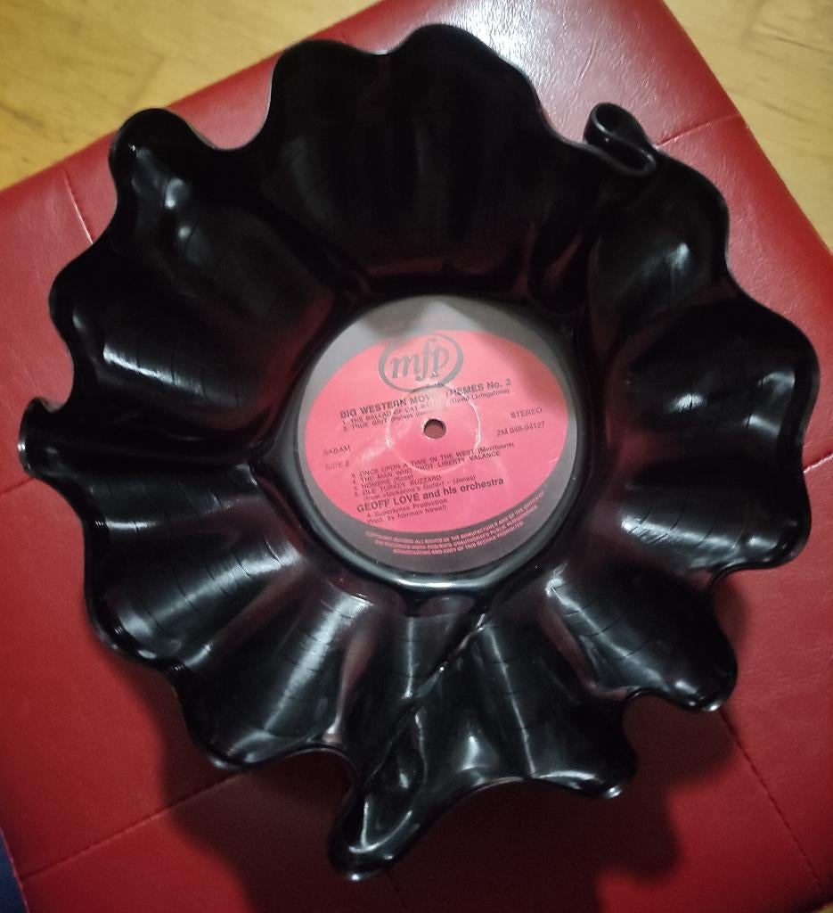 Vide-poches ou corbeille disque vynile 33 tours, Enlèvement, Comme neuf