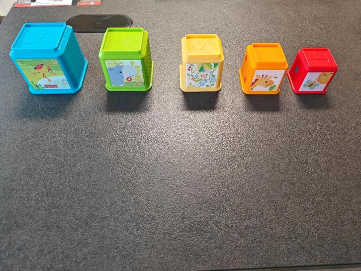 Stapelblokken, Enfants & Bébés, Jouets | Jouets de bébé, Comme neuf, Autres types, Enlèvement ou Envoi