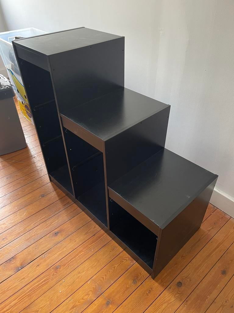 Trofast ikea kast zwart zonder bakken, Huis en Inrichting, Ophalen, Zo goed als nieuw