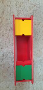 Speelgoed : Houten garagebox, Ophalen of Verzenden, Zo goed als nieuw, Overige typen