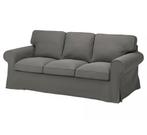 Gratis af te halen: 3 zitsbank + voetenbank, Maison & Meubles, Enlèvement, Comme neuf