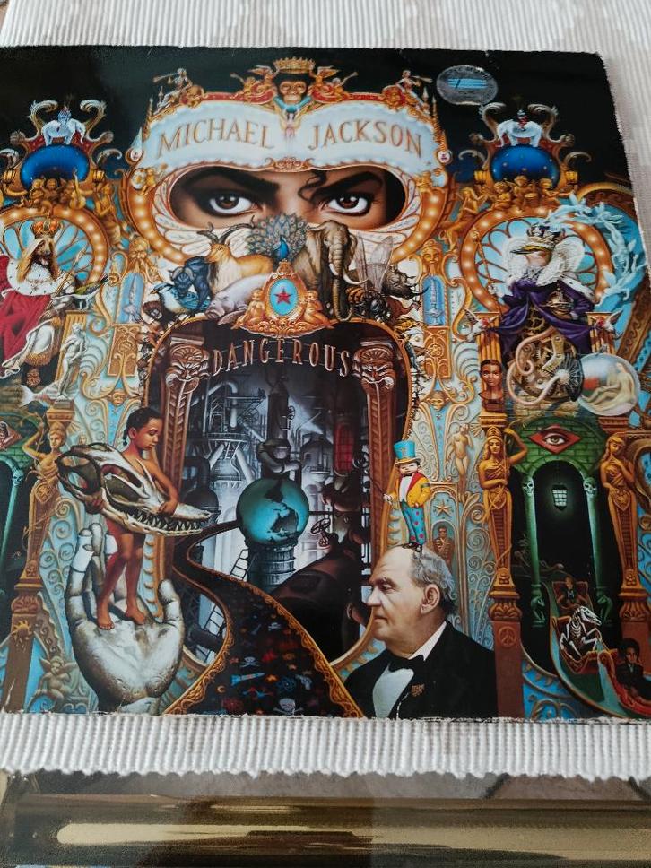 Michael Jackson -Dangerous, CD & DVD, Vinyles | Pop, Utilisé, Double LP, 1990 - 1999, 12 pouces, Enlèvement ou Envoi