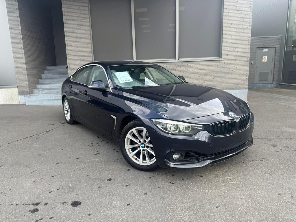 BMW 418i – Comfort & klasse!, Blauw, Leder, Bedrijf, 1500 cc