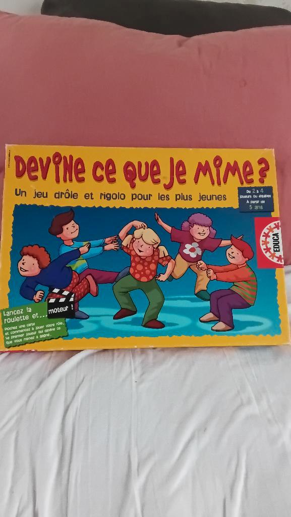 Devine ce que je mime, Hobby & Loisirs créatifs, Jeux de société | Jeux de plateau, Comme neuf, 1 ou 2 joueurs, Trois ou quatre joueurs