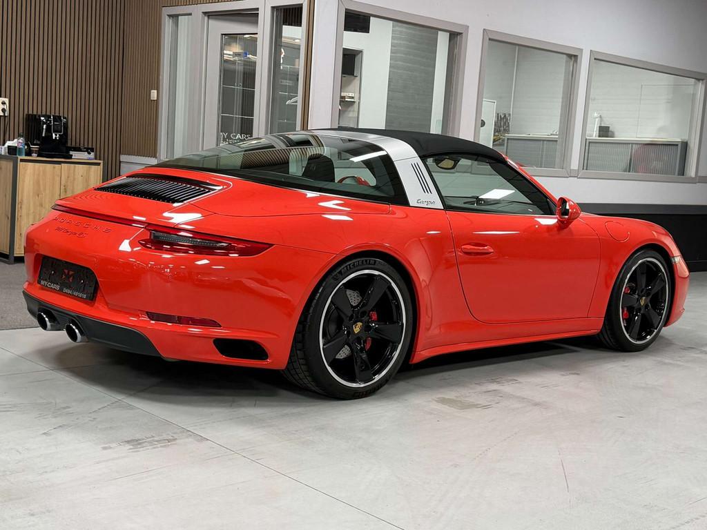 Porsche 911 991.2 Targa 4S PDK 3.0 Turbo 420 Cv Sport Design, Auto's, Porsche, Automaat, 4 zetels, Gebruikt, Cabriolet