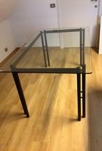 table + 4 chaises, Maison & Meubles, Enlèvement, Verre