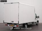 Fiat Ducato Bakwagen Achterdeuren 150PK Navi Airco Cruise Eu, Stof, Gebruikt, 2500 kg, Wit