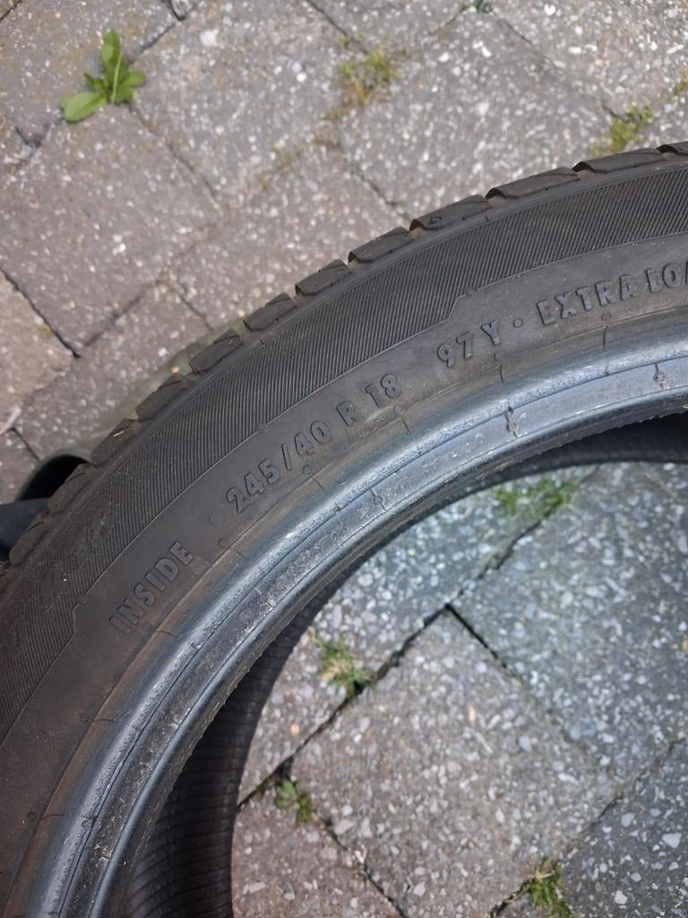 Zomerband 245/40 R18, Enlèvement, Comme neuf