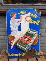 Panneau d'affichage en émail à la cire d'ozonil, Enlèvement