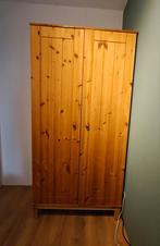 Grenen kast met planken, Huis en Inrichting, Ophalen, Met plank(en), Gebruikt, 100 tot 150 cm