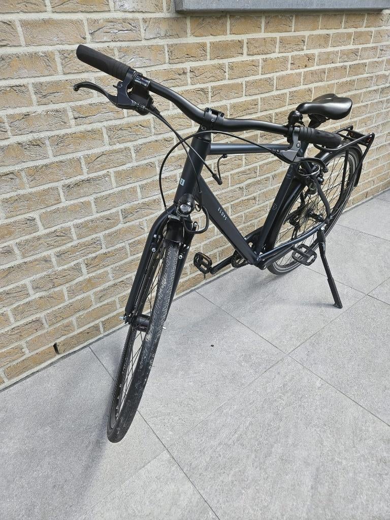 Stadsfiets Elops 500 - heren (maat L), Velgrem, Versnellingen, Zo goed als nieuw, Ophalen
