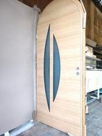 Porte d entree mixte neuve, Bricolage & Construction, 75 à 150 cm, Aluminium, Enlèvement, Vitre comprise