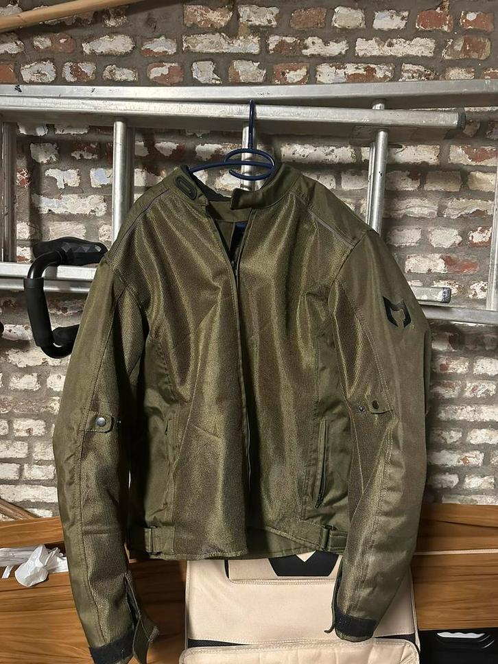 Motorjas textiel / mesh zomerjas 4XL met gelbeschermers, Motoren, Kleding | Motorkleding, Jas | textiel, Heren, Tweedehands, Ophalen