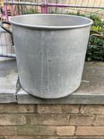 OUDE ALUMINIUM KOOKPOT H : 43 CM, DIAM : 44 CM, Ophalen of Verzenden