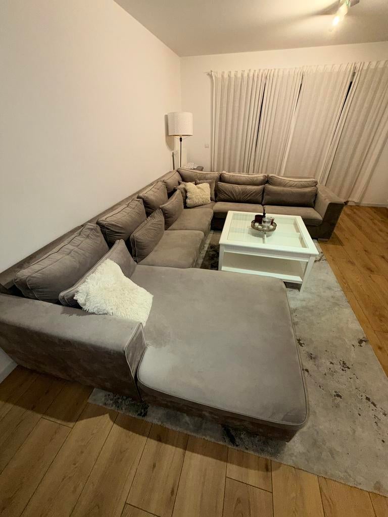 Canapé d’angle XXL moderne – Très bon état, Maison & Meubles, Canapés | Coins salons complets, Comme neuf, Tissus, Enlèvement