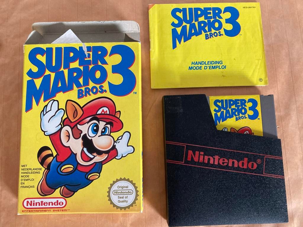 Super Mario Bros. 3 pour Nintendo NES (CIB), Consoles de jeu & Jeux vidéo, Enlèvement ou Envoi, Utilisé