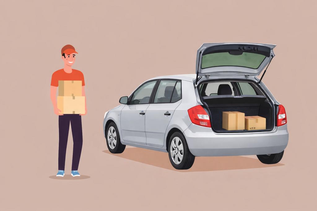 Transport le dimanche — petite livraison