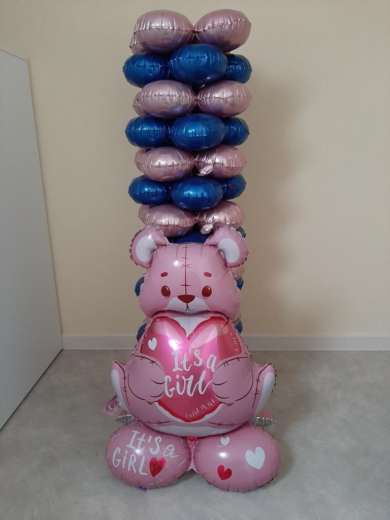 feestdecoratie met ballonen voor kinderen, Hobby en Vrije tijd, Feestartikelen, Zo goed als nieuw, Feestartikel, Ophalen