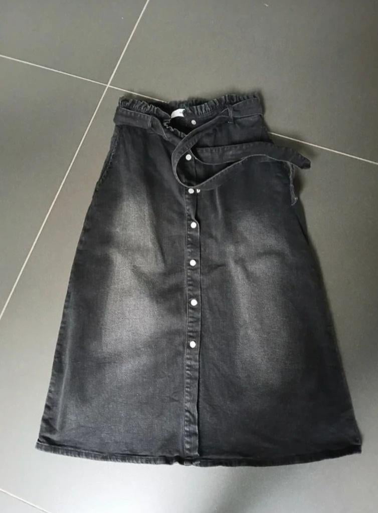 ICHI jeansrok maat 36, Ophalen of Verzenden, Zo goed als nieuw, Maat 36 (S), Zwart