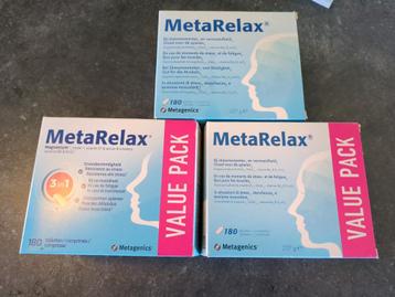 MetaRelax 3 nieuwe dozen  beschikbaar voor biedingen