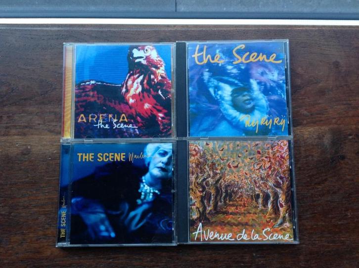 Thé Lau - THE SCENE - 4 CD's (als nieuw), Cd's en Dvd's, Cd's | Rock, Zo goed als nieuw, Poprock, Ophalen of Verzenden