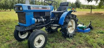 Iseki met gazonmaaier tesamen combinatie beschikbaar voor biedingen