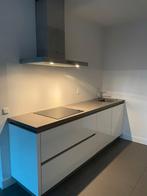 Dubbelwandige greeploze witte hoogglans keuken GEDEMONTEERD, Huis en Inrichting, Wit, Dubbelwandige keuken, Ophalen of Verzenden