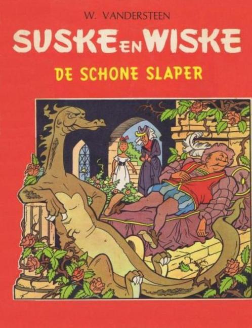 Oude zwart/wit strip Suske en Wiske: De Schone Slaper 1965, Boeken, Stripverhalen, Gelezen, Eén stripboek, Ophalen of Verzenden
