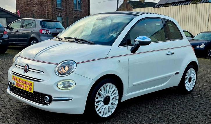 Fiat 500c hybrid cabriolet, Auto's, Fiat, Bedrijf, Open dak, Hybride Elektrisch/Benzine, Euro 6, Cabriolet, 2 deurs, Handgeschakeld