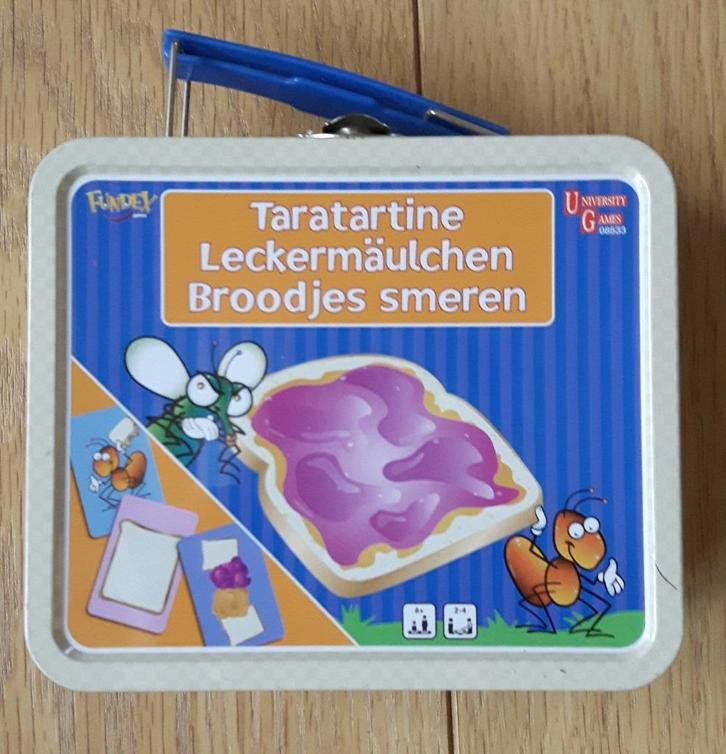 Broodjes smeren - kaartspel - university games, Hobby en Vrije tijd, Gezelschapsspellen | Kaartspellen, Zo goed als nieuw, Ophalen of Verzenden