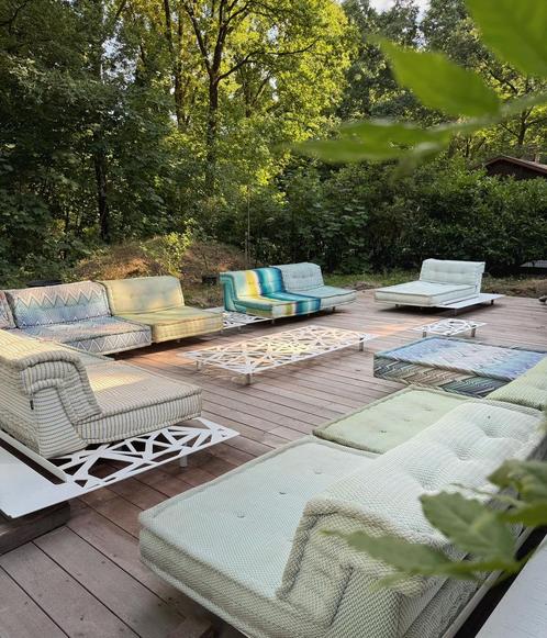 Roche Bobois Loungeset outdoor, Tuin en Terras, Tuinsets en Loungesets, Loungeset, Bijzettafel, Ophalen
