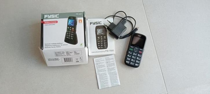 Mobiele telefoon voor senioren Fysic FM-7500, Telecommunicatie, Mobiele telefoons | Nokia, Zo goed als nieuw, Zonder abonnement
