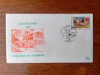 Eerstedag enveloppe SUSKE EN WISKE Jeugdfilatelie 1987, Postzegels en Munten, Postzegels | Eerstedagenveloppen, Onbeschreven, Ophalen of Verzenden