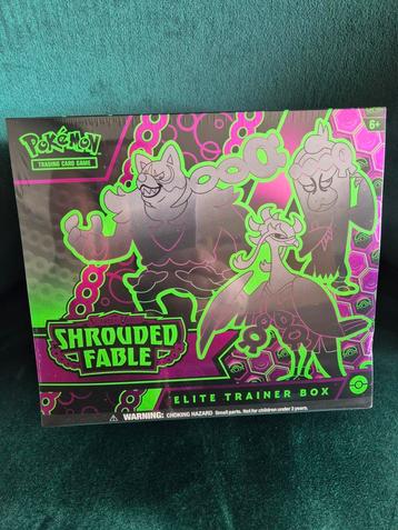 Pokémon Shrouded fable Elite trainer box  beschikbaar voor biedingen