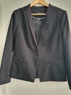 Chique zwarte getailleerde vest MT 40-42, Ophalen of Verzenden, Zo goed als nieuw, Zwart