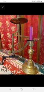 Bougeoir cuivre ancien et pèse lettres ancien 10 € pièce, Antiquités & Art, Enlèvement ou Envoi