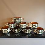 8 VINTAGE THEEKOPJES RAMBOUILLET, Ophalen of Verzenden