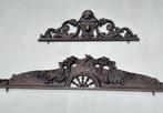 Antieke franse frontons in hout., Antiek en Kunst, Ophalen