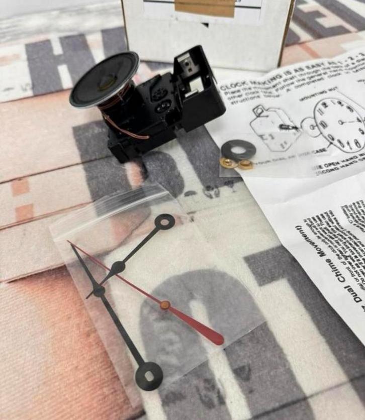 Quartz uurwerk klok reparatie motor vervanings set klokken, Huis en Inrichting, Woonaccessoires | Klokken, Nieuw, Ophalen of Verzenden