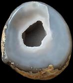 Agaat Beeld Gepolijst Geode Kwarts (Amethyst) Edelsteen, Verzenden