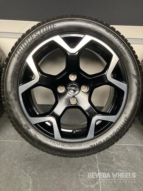 17” originele Opel Crossland (X) velgen + allseason banden, Auto-onderdelen, Banden en Velgen, Banden en Velgen, All Season, 17 inch