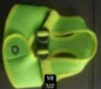 Harnais mesh jaune fluo chien S, Dieren en Toebehoren, Honden-accessoires, Ophalen of Verzenden, Gebruikt