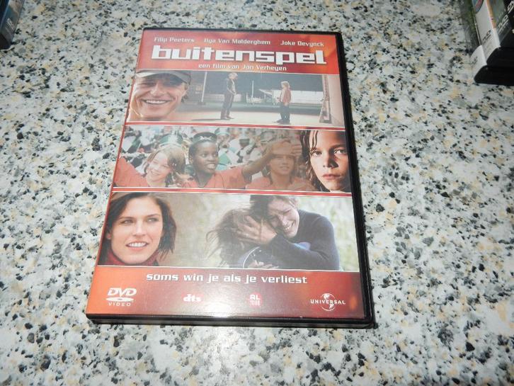 nr.2363- Dvd: buitenspel - drama, Cd's en Dvd's, Dvd's | Nederlandstalig, Film, Drama, Vanaf 12 jaar, Ophalen of Verzenden