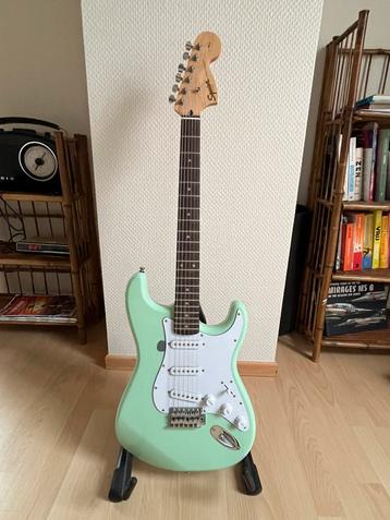 Squier Affinity Stratocaster Surf Green onbespeeld beschikbaar voor biedingen