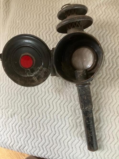 oude koetslantaarn kaarslicht, Antiek en Kunst, Curiosa en Brocante, Ophalen