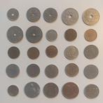 25 Belgische munten, 1914 - 1998, Postzegels en Munten, Ophalen of Verzenden, Metaal, Losse munt